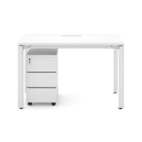 Bàn Làm Việc Chân Sắt Độc Lập - BLV124