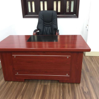 Bàn Giám Đốc 1m6 Sơn PU Có Hộc - BGĐ12