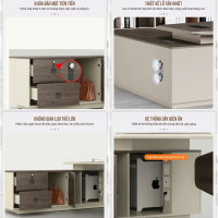 Bàn Giám Đốc Thiết Kế Chân Cong Hiện Đại - BGĐ101
