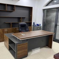 Bàn Giám Đốc Văn Phòng Chữ L Kèm Hộc - BGĐ6