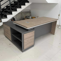 Bàn Giám Đốc Văn Phòng Chữ L Kèm Hộc - BGĐ6