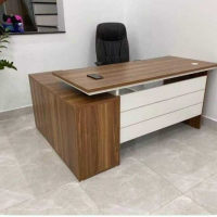 Bàn Giám Đốc Văn Phòng Chữ L Có Tủ Phụ - BGĐ4