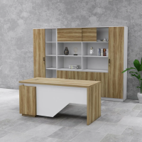 Bàn Giám Đốc Kiểu Dáng Đặc Biệt Vát Chéo - BGĐ107