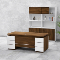 Bàn Giám Đốc Minimalist Thiết Kế Chân Độc Đáo - BGĐ129