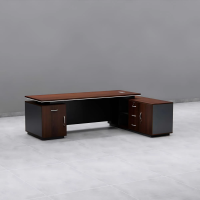 Bàn Giám Đốc Yếm Kẻ Ngang Phong Cách Hiện Đại - BGĐ133