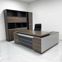 Bàn Giám Đốc Yếm Ốp Nổi Trang Nhã - BGĐ136