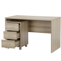 Bàn Làm Việc Văn Phòng Gỗ Có Tủ Phụ - BG39