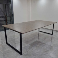 Bàn Họp Chân Sắt Trơn 2m4 x 1m2 - BH4