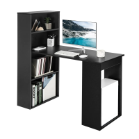 Bàn Làm Việc Văn Phòng Gỗ MDF Có Kệ - BG27