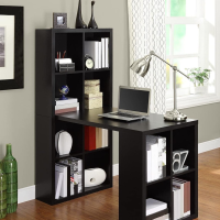 Bàn Làm Việc Có Kệ Gỗ 12 Ngăn - BG21