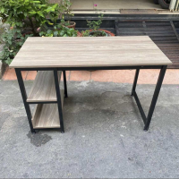 Bàn Làm Việc Văn Phòng 2 Kệ Sách - BLV9