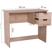 Bàn Làm Việc Văn Phòng Hộc Tủ Treo - BG30