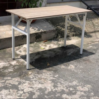 Bàn Làm Việc Văn Phòng Chân Gấp Trắng - BLV7