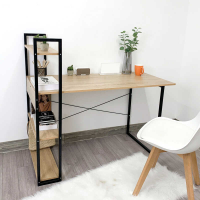 Bàn Văn Phòng Làm Việc 3 Kệ Sách - BLV8