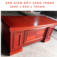Bàn Văn Phòng Giám Đốc Sang Trọng 1m6 - BGĐ28