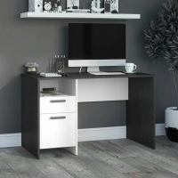 Bàn Làm Việc Gỗ Kèm Hộc Tủ Hai Ngăn Linh Hoạt - BG66