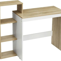 Bàn Làm Việc Gỗ Kèm Kệ Sách 3 Tầng Góc Trái - BG79