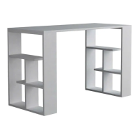 Bàn Làm Việc Gỗ Thiết Kế Tối Giản Kèm Kệ Lưu Trữ - BG59