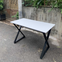 Bàn Văn Phòng Làm Việc Chân Sắt Chữ X - BLV6