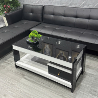 Bàn Trà Sofa Mặt Kiếng Có Hộc Kéo Sang Trọng - BT28