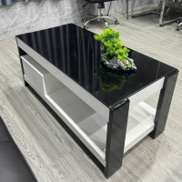 Bàn Trà Sofa Mặt Kiếng Có Hộc Kéo Sang Trọng - BT28