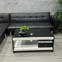 Bàn Trà Sofa Mặt Kiếng Có Hộc Kéo Sang Trọng - BT28