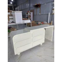 Bàn Trang Điểm Kèm Tủ 6 Ngăn Chân Cầu Hiện Đại - BTD20
