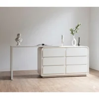 Bàn Trang Điểm Kèm Tủ 6 Ngăn Chân Cầu Hiện Đại - BTD20