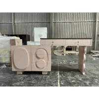 Bàn Trang Điểm Màu Hồng Phong Cách Tối Giản - BTD40