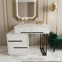 Bàn Trang Điểm Mini Chân Sắt Sơn Tĩnh Điện - BTD36