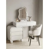 Bàn Trang Điểm Mini Chân Sắt Sơn Tĩnh Điện Thiết Kế Hiện Đại - BTD29