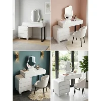 Bàn Trang Điểm Mini Chân Sắt Sơn Tĩnh Điện Thiết Kế Hiện Đại - BTD29