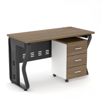 Bàn Văn Phòng Làm Việc K Uốn Yếm Che Lửng - BLV28