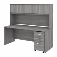 Bàn Làm Việc Văn Phòng Có Kệ Tủ - BG31