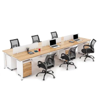 Cụm Bàn Văn Phòng Làm Việc Nhóm 6 Người - BC22