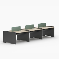Bàn Cụm Làm Việc Văn Phòng Nhóm 6 Người - BC25