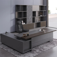 Bàn Giám Đốc Góc L Kiểu Dáng Sang Trọng - BGĐ47