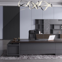 Bàn Giám Đốc Góc L Kiểu Dáng Sang Trọng - BGĐ47