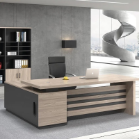 Bàn Giám Đốc Góc L Thanh Lịch  - BGĐ55