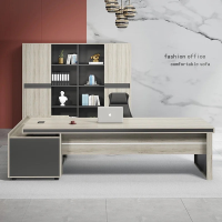 Bàn Giám Đốc Sang Trọng Góc L - BGĐ35