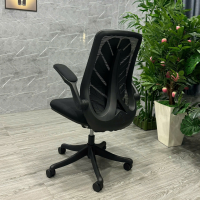 Ghế Xoay Văn Phòng Lưng Chiếc Lá tay Gập - GX74