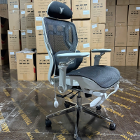 Ghế Công Thái Học Có Tựa Đầu Ngả Lưng Kê Chân - CTH25