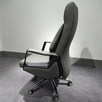 Ghế Giám Đốc Da Cao Cấp Tay Vịn Nhựa Kim Loại - GGĐ52