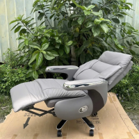 Ghế Giám Đốc Da Thật Ngả Lưng Tự Động Nhập Khẩu - GGĐ23