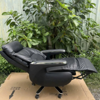 Ghế Giám Đốc Da Thật Ngả Lưng Tự Động Nhập Khẩu - GGĐ23