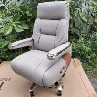 Ghế Giám Đốc Da Thật Ngả Lưng Tự Động Nhập Khẩu - GGĐ23