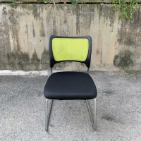 Ghế Văn Phòng Chân Quỳ Lưới Không Tay Xanh Lá - GQ16