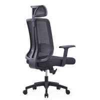 Ghế Xoay Văn Phòng Tựa Đầu Tay Chữ T - GX21