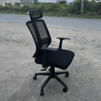 Ghế Xoay Văn Phòng Tựa Đầu Tay Chữ T - GX21
