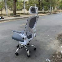 Ghế Xoay Văn Phòng Tay Gập Bọc Nệm - GX48